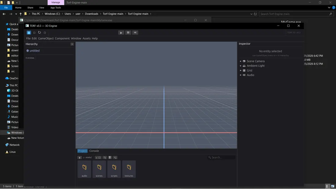 Archived TORF editor viewport screenshot